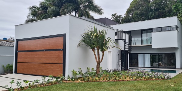 MagicDoor Madeira Escura - Alumnio