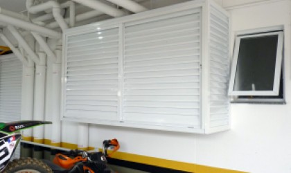 MagicDoor - Box de Alumnio para garagens - Box Suspenso